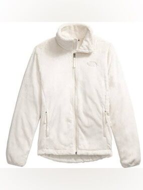 The North Face Osito White Plush Fleece Jacket Size M